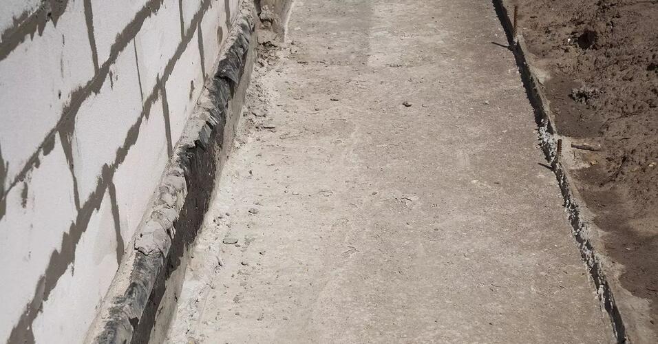 Отмостка вокруг дома